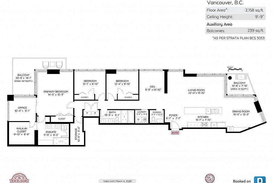 3701 1211 Melville Street Vancouver, BC - 21