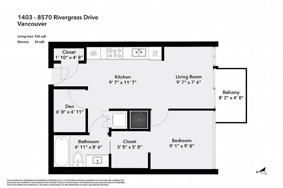 1403 8570 Rivergrass Drive Vancouver, BC - 31