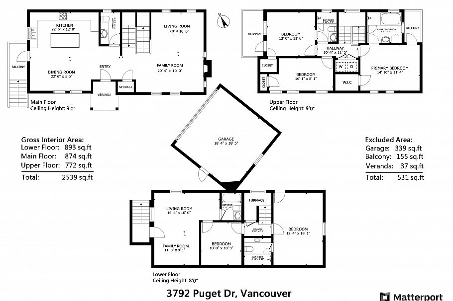 3792 Puget Drive Vancouver, BC - 3
