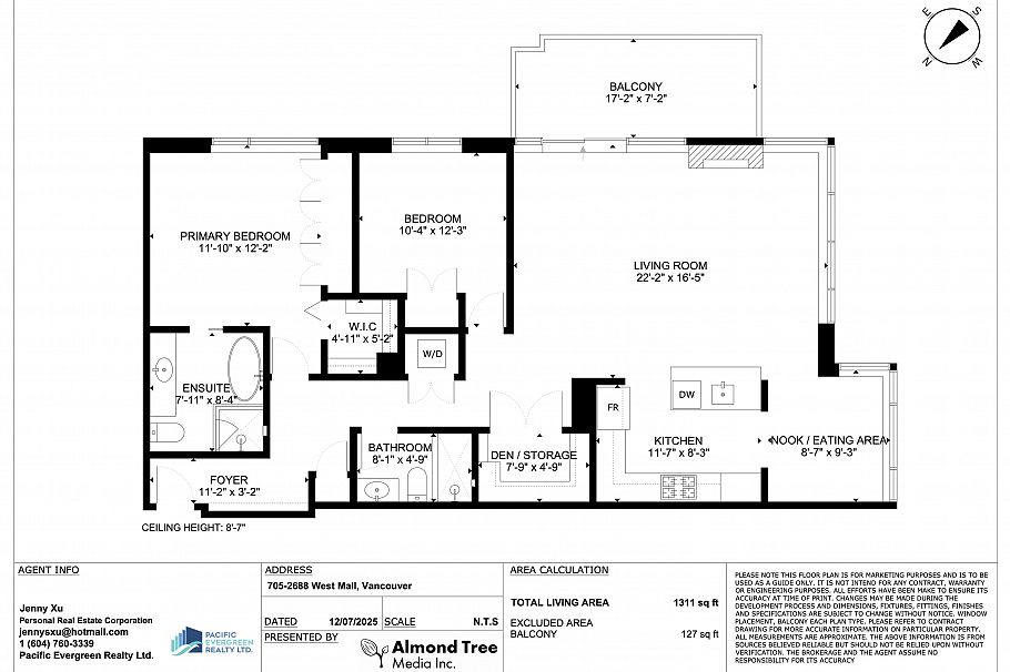 705 2688 West Mall Vancouver, BC - 25