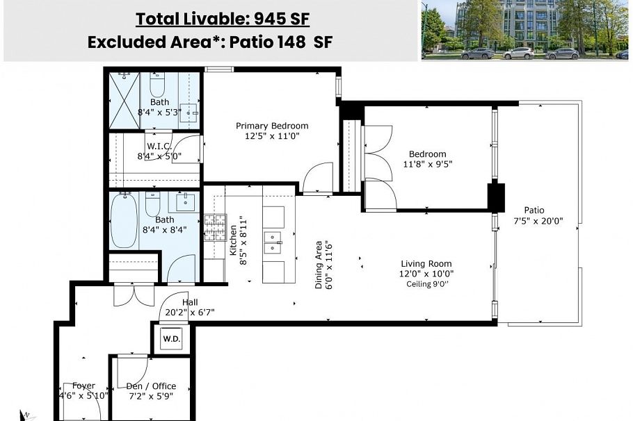 106 4240 Cambie Street Vancouver, BC - 2