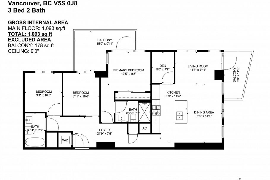 2203 3538 Sawmill Crescent Vancouver, BC - 37