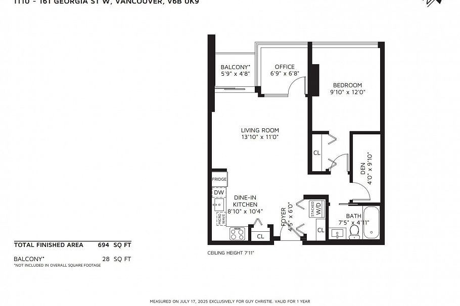 1110 161 W Georgia Street Vancouver, BC - 40