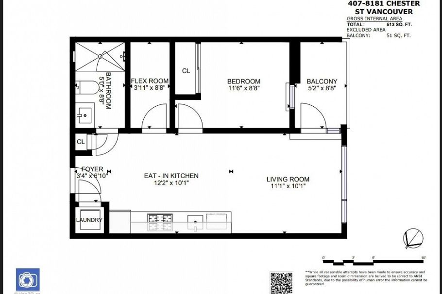 407 8181 Chester Street Vancouver, BC - 14