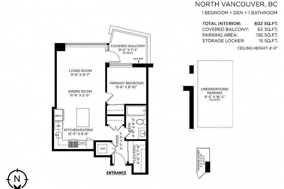 2106 1550 Fern Street North Vancouver, BC - 3