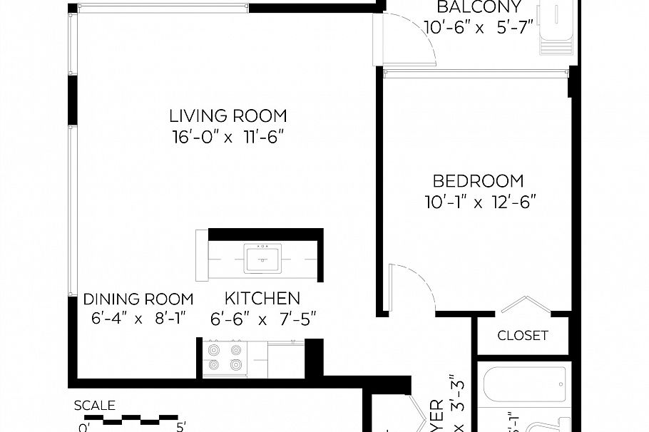 2402 1850 Comox Street Vancouver, BC - 2