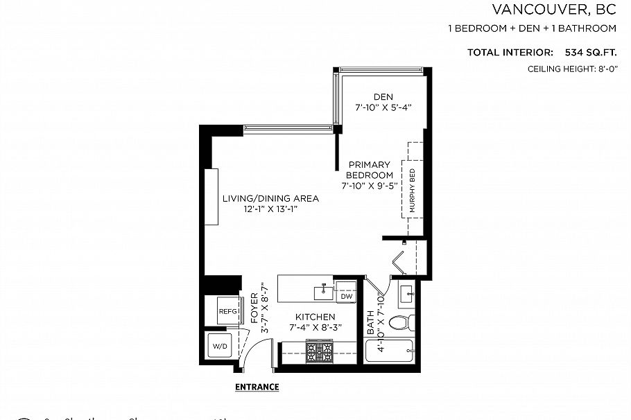 1703 198 Aquarius Mews Vancouver, BC - 23