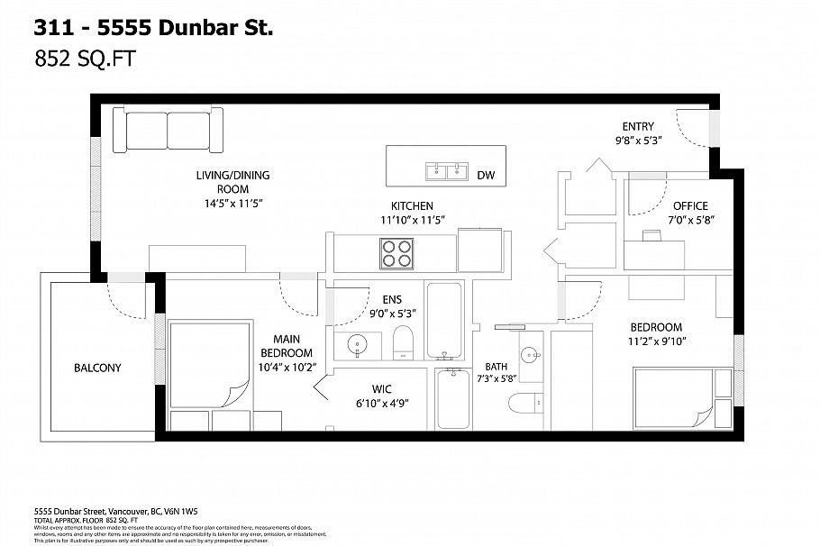 311 5555 Dunbar Street Vancouver, BC - 2