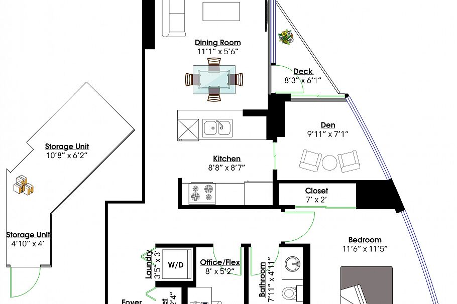 1901 1033 Marinaside Crescent Vancouver, BC - 7