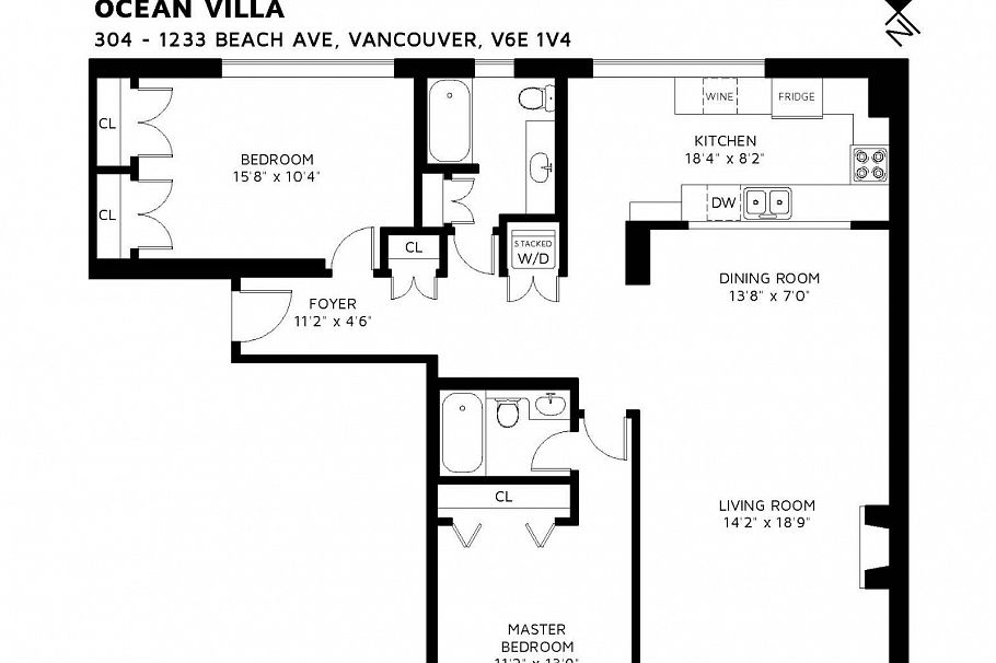 304 1233 Beach Avenue Vancouver, BC - 22