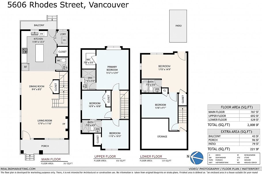 5606 Rhodes Street Vancouver, BC - 2