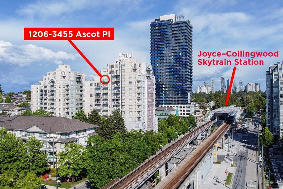 1206 3455 Ascot Place Vancouver, BC - 2