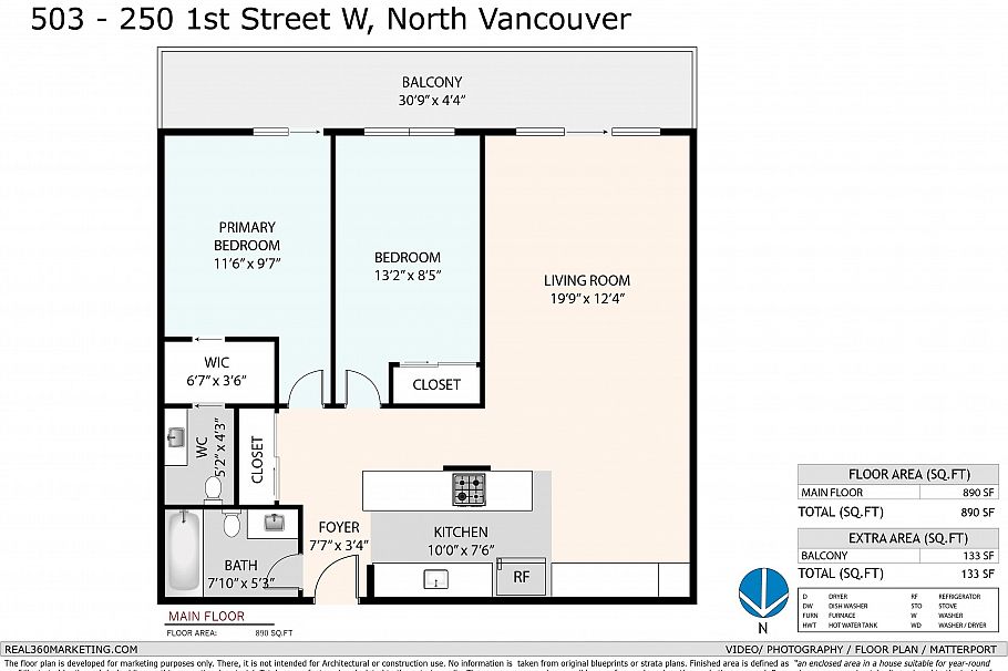 503 250 W 1st Street North Vancouver, BC - 16