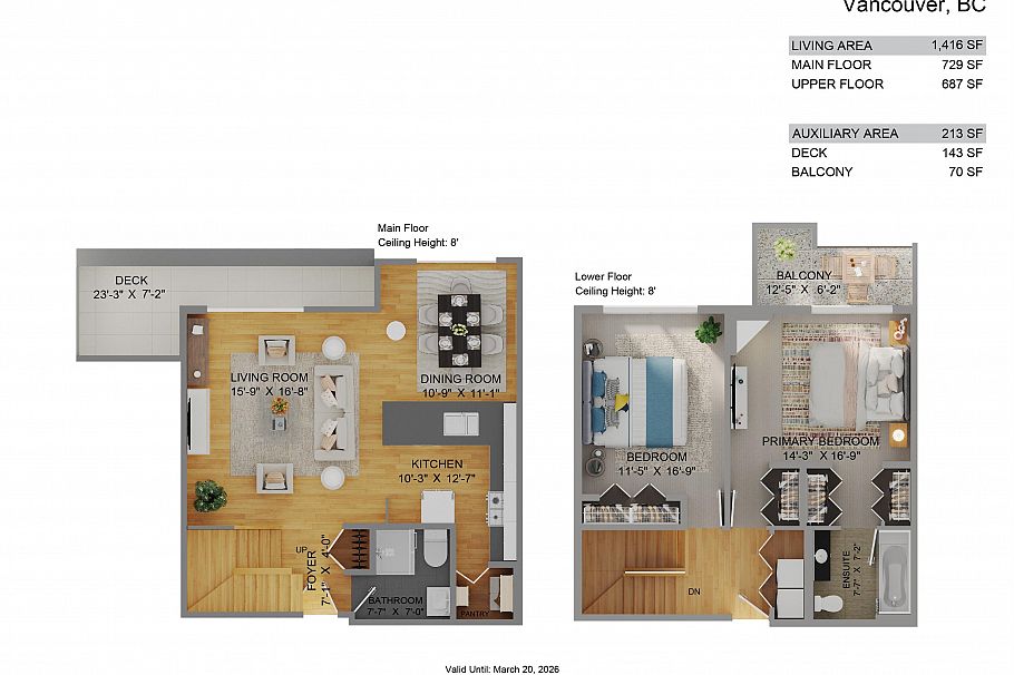 1404 819 Hamilton Street Vancouver, BC - 34