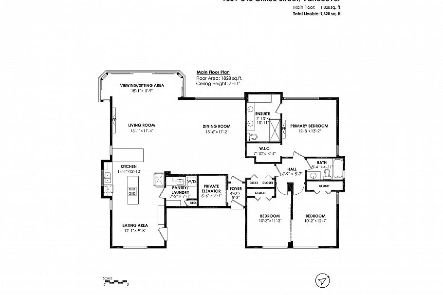 1001 845 Chilco Street Vancouver, BC - 40