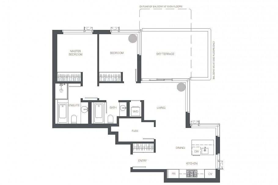 1605 1408 Robson Street Vancouver, BC - 6