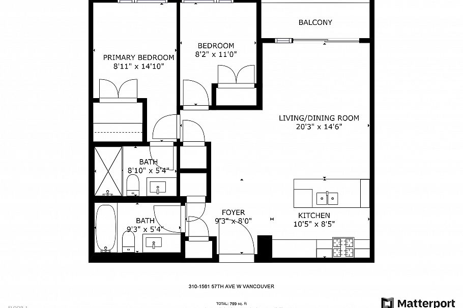 310 1561 W 57 Avenue Vancouver, BC - 25