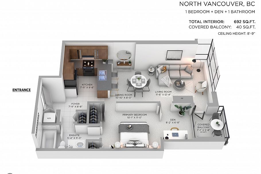 1004 170 W 1st Street North Vancouver, BC - 35