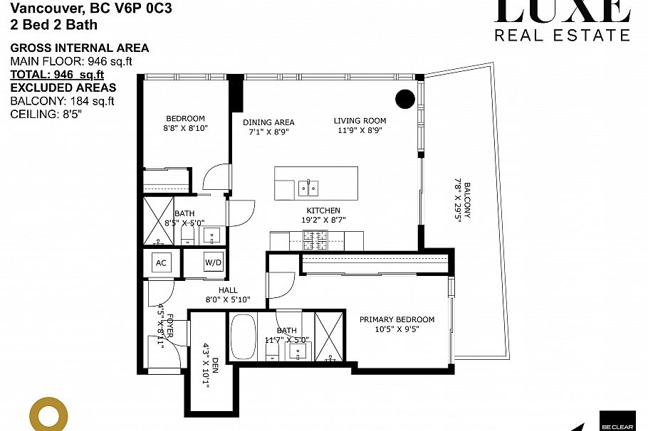 1808 8555 Granville Street Vancouver, BC - 39