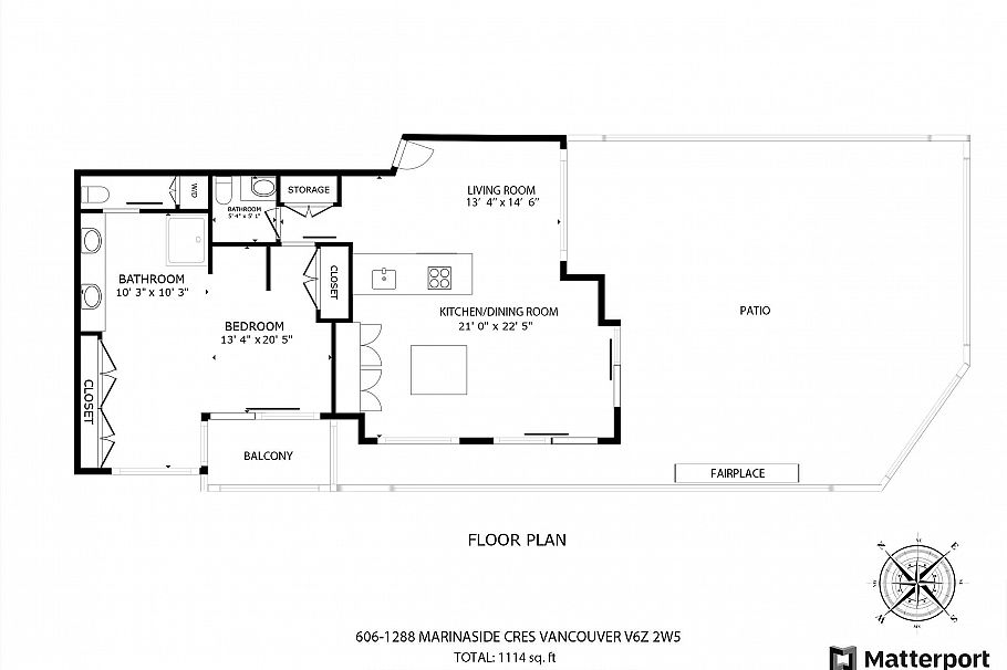 606 1288 Marinaside Crescent Vancouver, BC - 40
