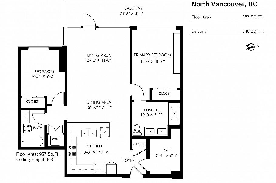 703 111 E 13th Street North Vancouver, BC - 5