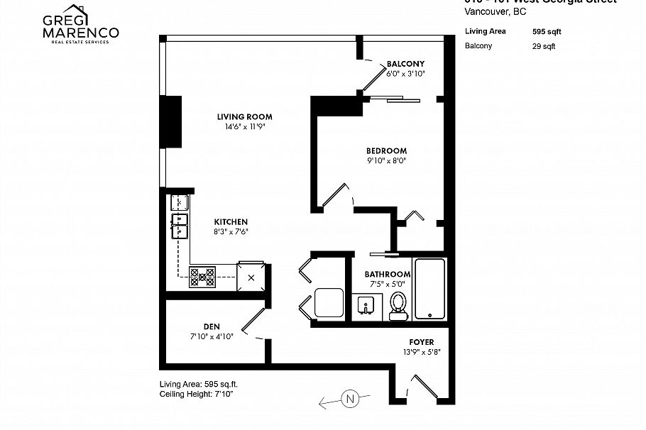 315 161 W Georgia Street Vancouver, BC - 31