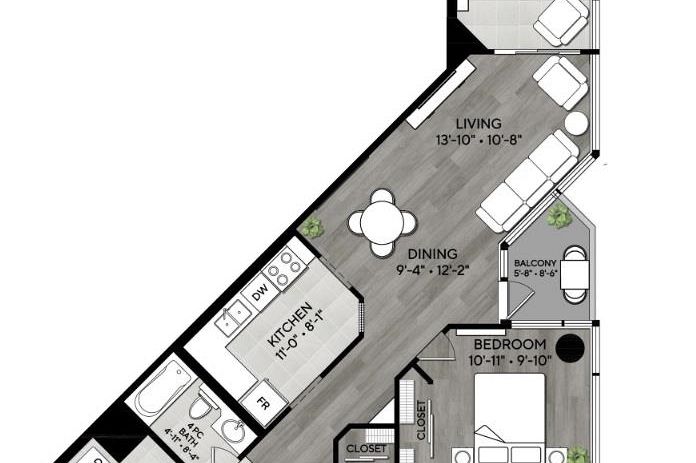 1201 1050 Burrard Street Vancouver, BC - 18