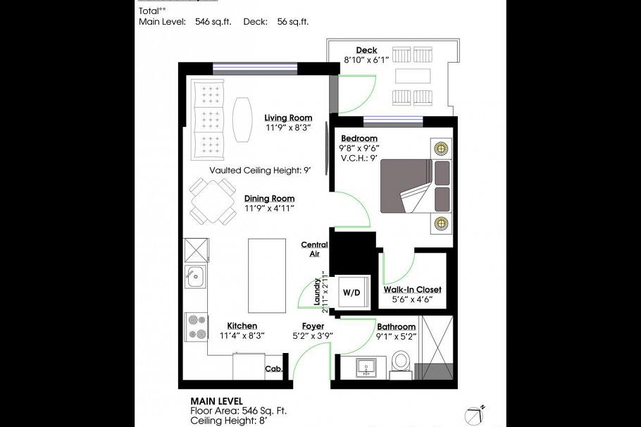 1106 5380 Crooked Branch Road Vancouver, BC - 21