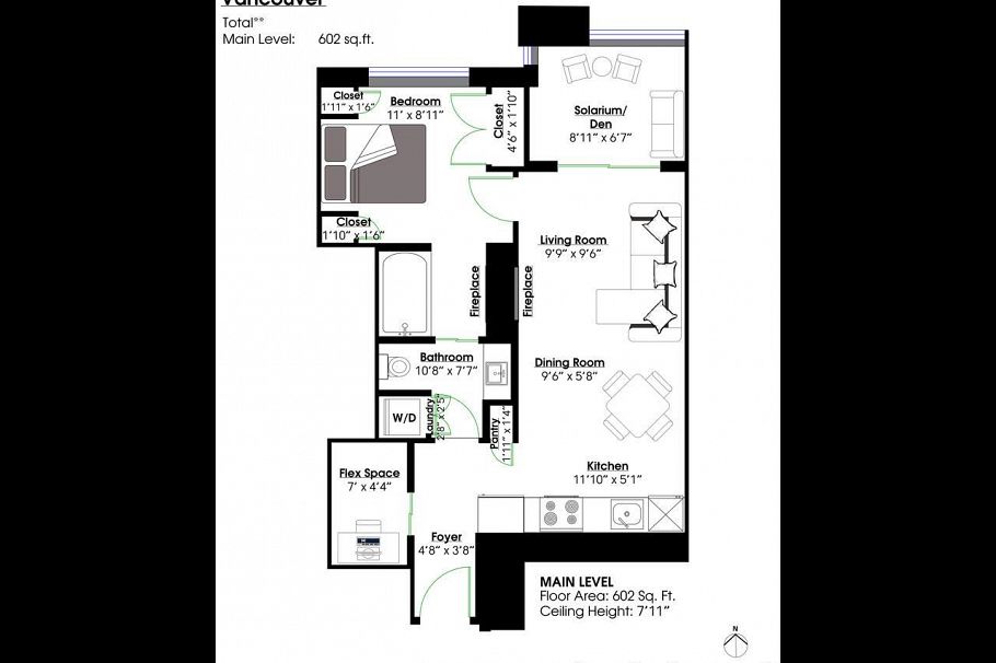 2104 969 Richards Street Vancouver, BC - 25