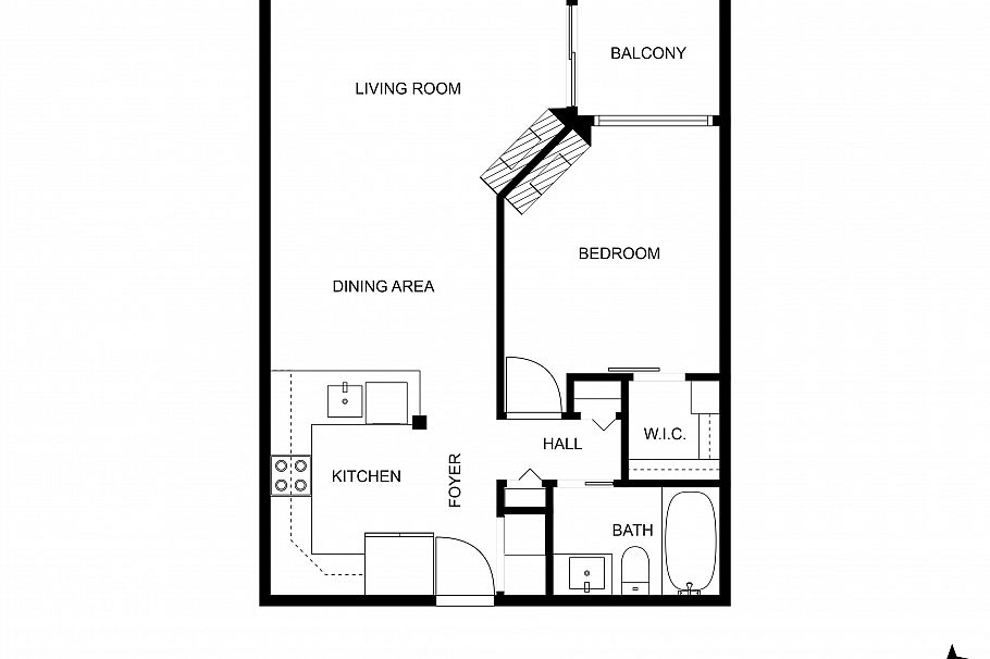 307 1345 Comox Street Vancouver, BC - 22