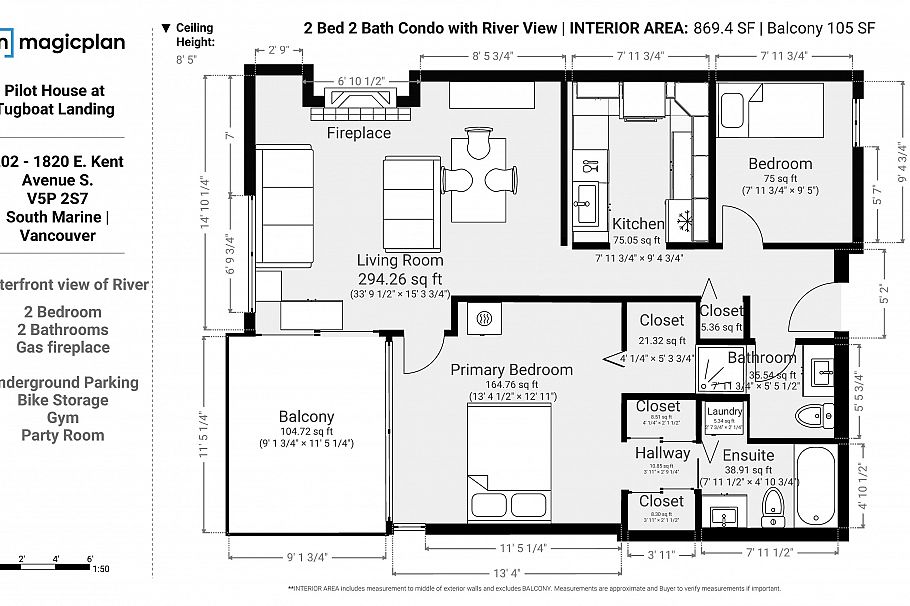 202 1820 E Kent Avenue Vancouver, BC - 2