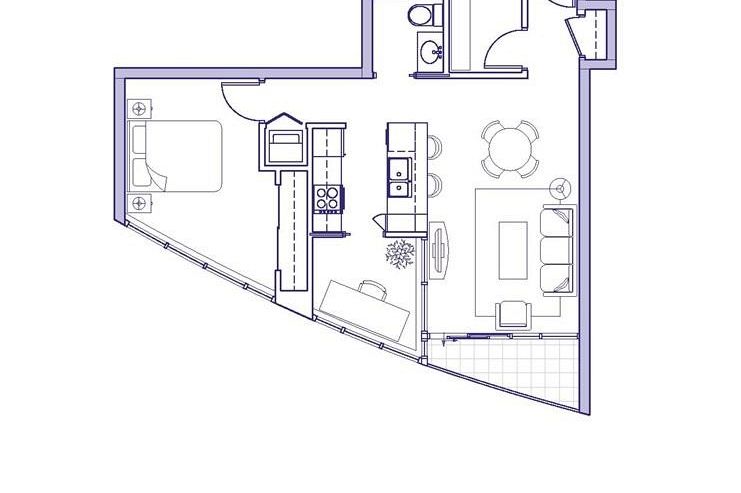 906 833 Homer Street Vancouver, BC - 1