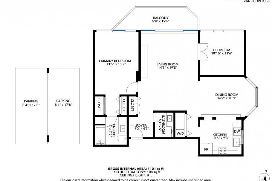 403 2445 W 3rd Avenue Vancouver, BC - 24