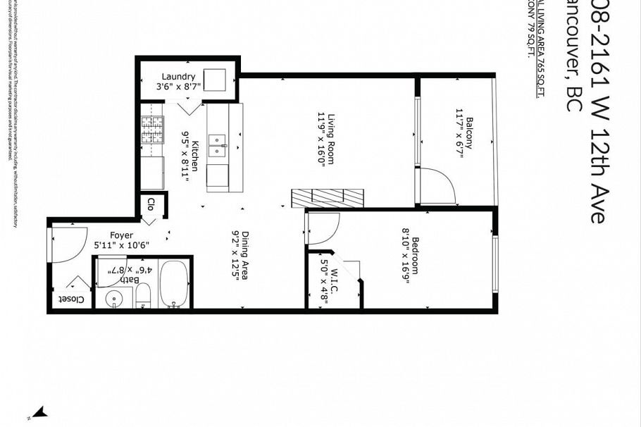308 2161 W 12th Avenue Vancouver, BC - 27