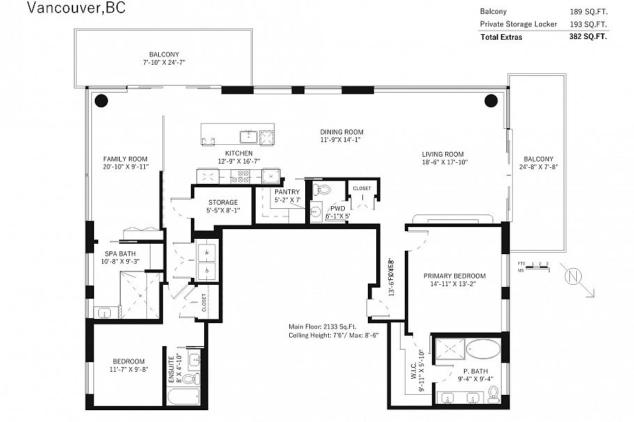 1704 1365 Davie Street Vancouver, BC - 40