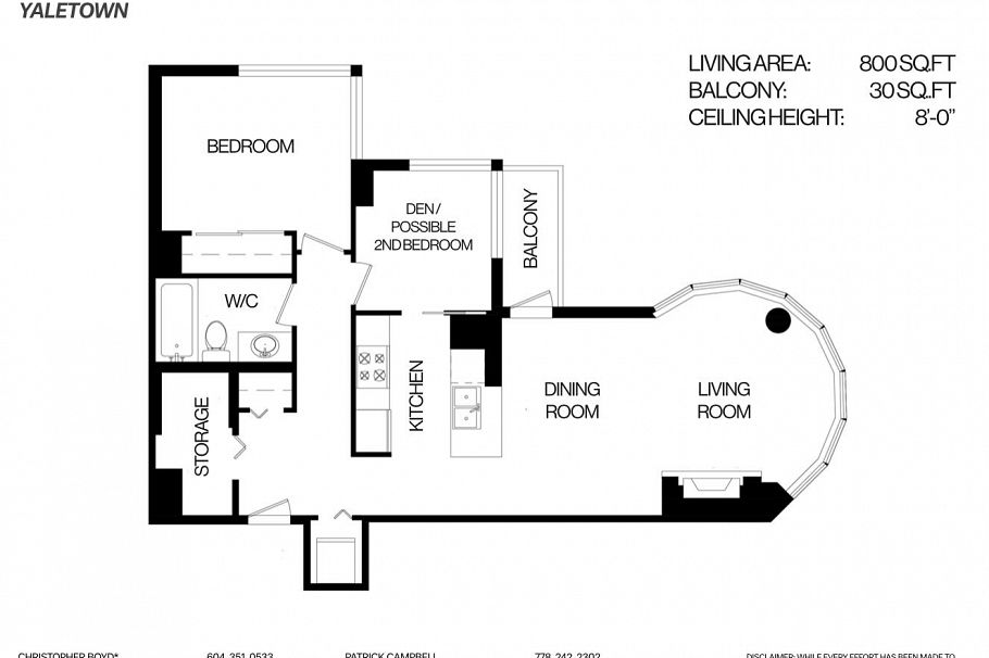 2305 1199 Marinaside Crescent Vancouver, BC - 21