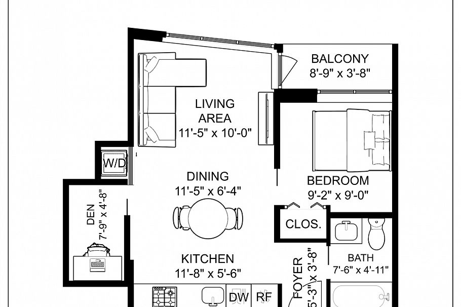 1115 68 Smithe Street Vancouver, BC - 20