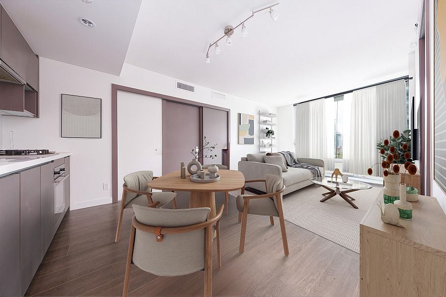 1115 68 Smithe Street Vancouver, BC - 1