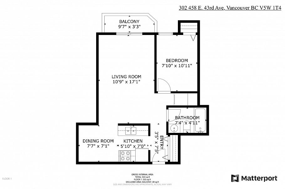 302 458 E 43rd Avenue Vancouver, BC - 20