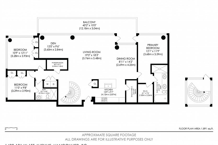 1402 181 W 1st Avenue Vancouver, BC - 39