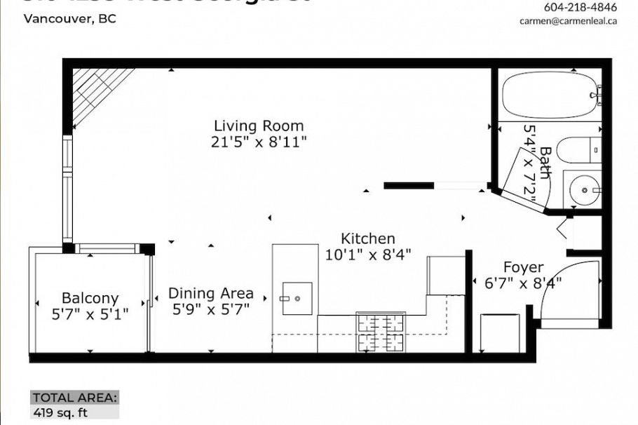 310 1239 W Georgia Street Vancouver, BC - 24