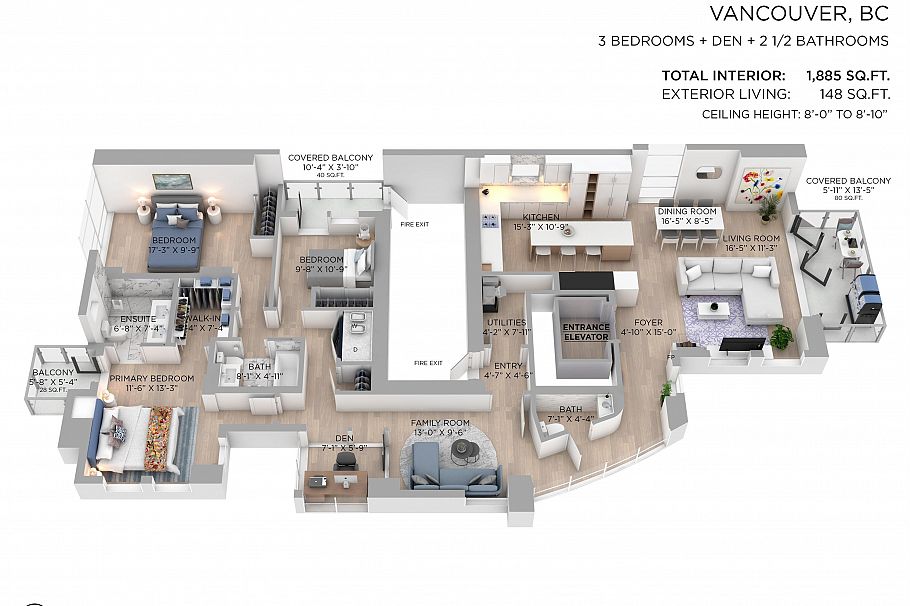 401 2687 Maple Street Vancouver, BC - 36