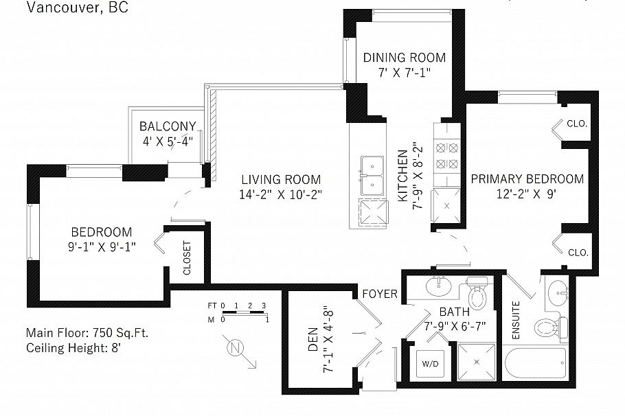 1107 1010 Richards Street Vancouver, BC - 21