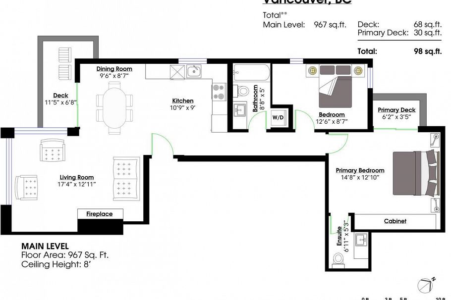 801 1165 Burnaby Street Vancouver, BC - 32