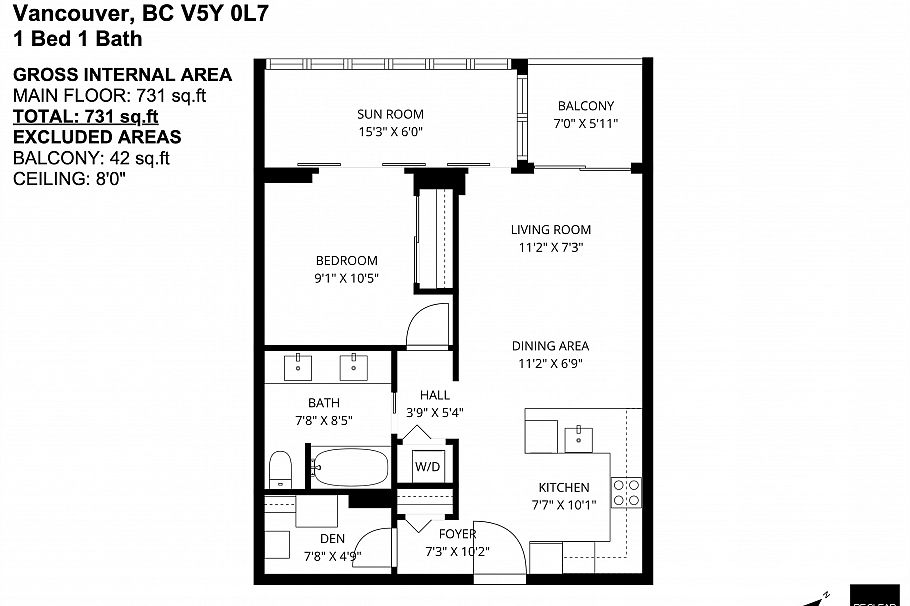 1201 1788 Columbia Street Vancouver, BC - 31