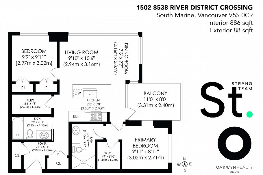 1502 8538 River District Crossing Vancouver, BC - 39