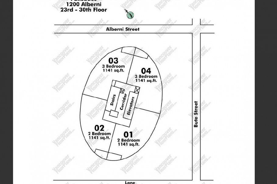 2901 1200 Alberni Street Vancouver, BC - 32