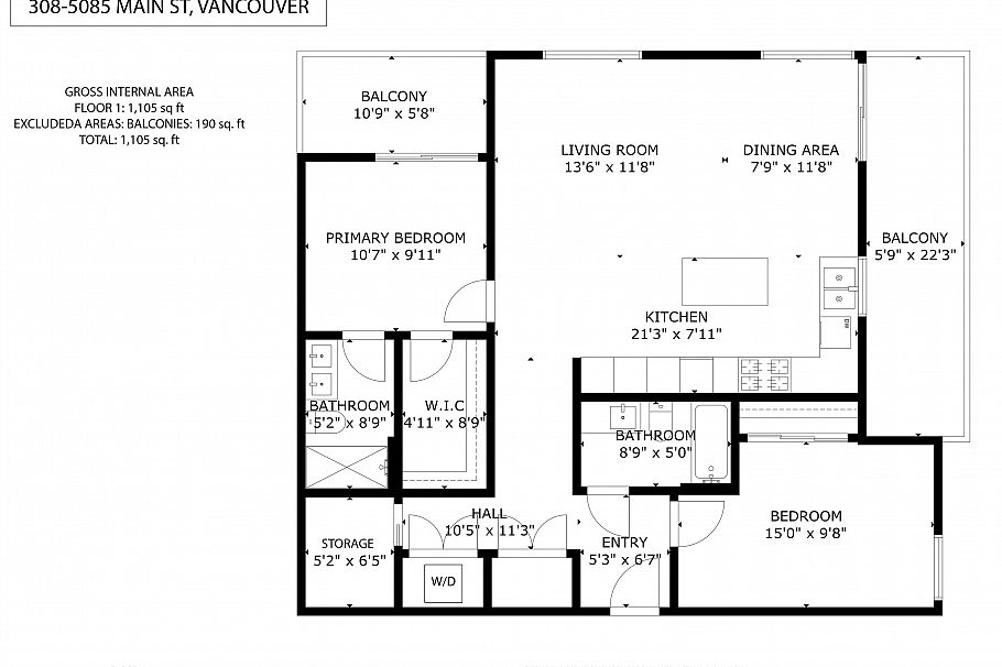 308 5085 Main Street Vancouver, BC - 27