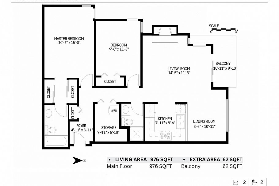 305 868 W 16th Avenue Vancouver, BC - 33