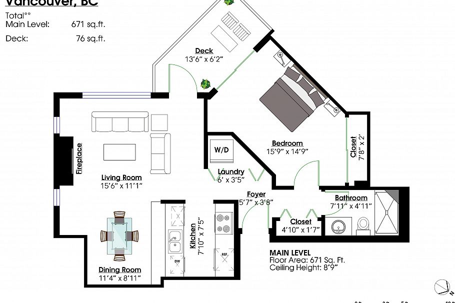 203 1928 Nelson Street Vancouver, BC - 21